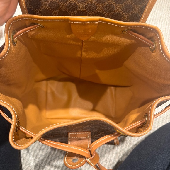 vintage celine macadam triomphe backpack. Lisa Style - Picture 5 of 7